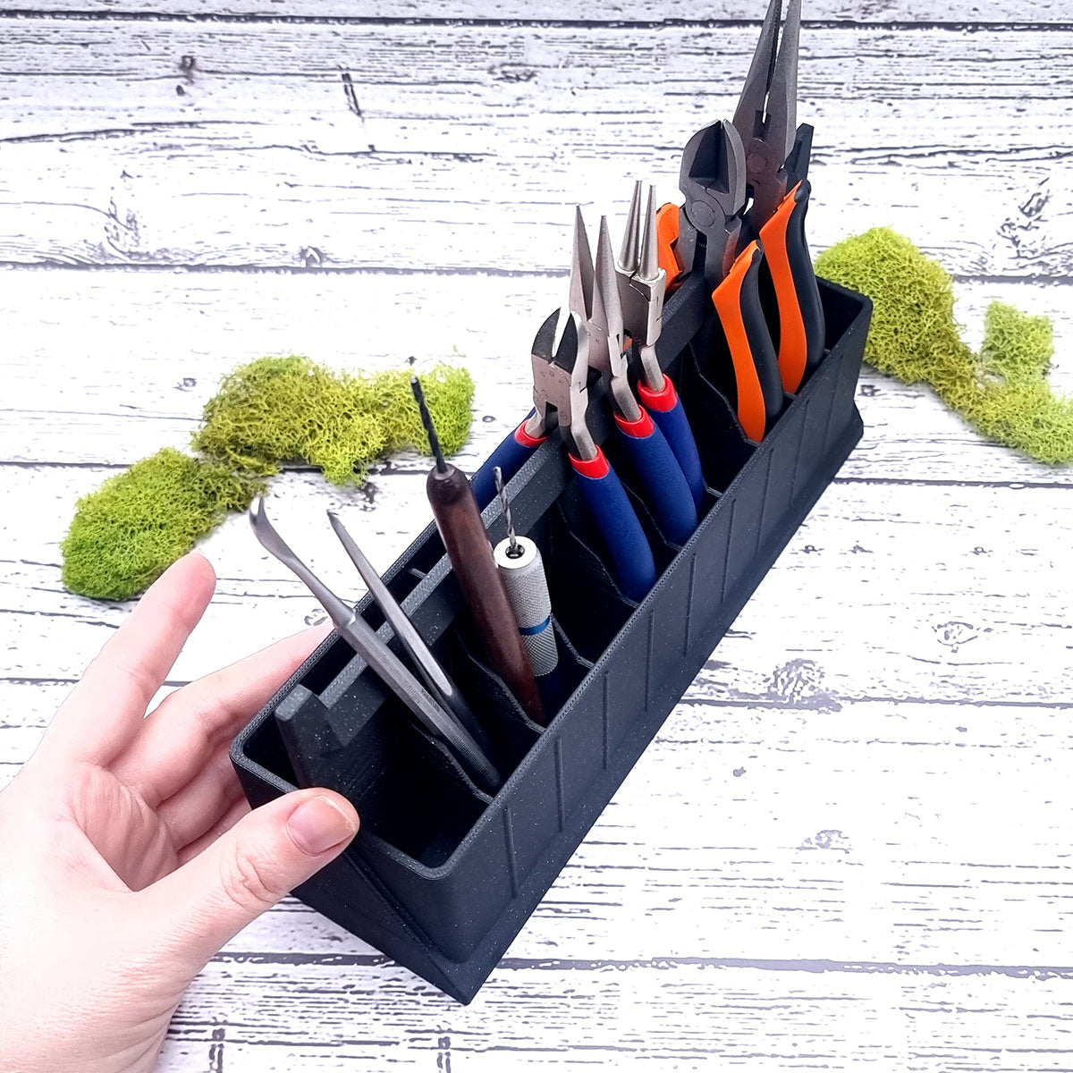Ultimate Pliers Holder - Onyx Black Tools Organizer SweetyBijou Tools