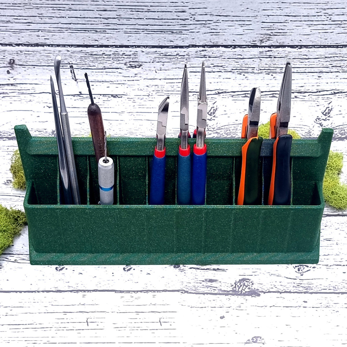 Ultimate Pliers Holder - Alpine Green Tools Organizer SweetyBijou Tools