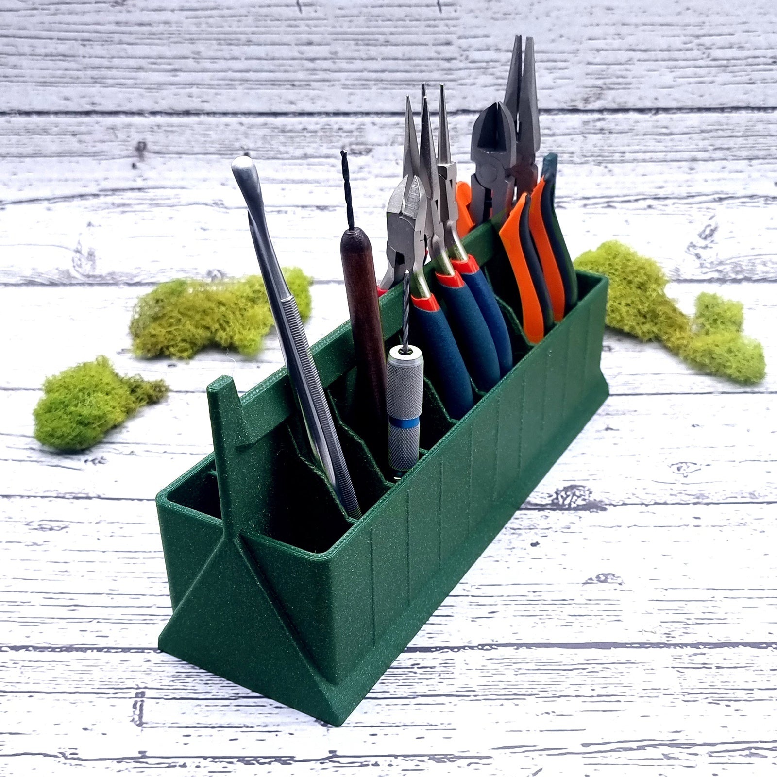Ultimate Pliers Holder - Alpine Green Tools Organizer SweetyBijou Tools