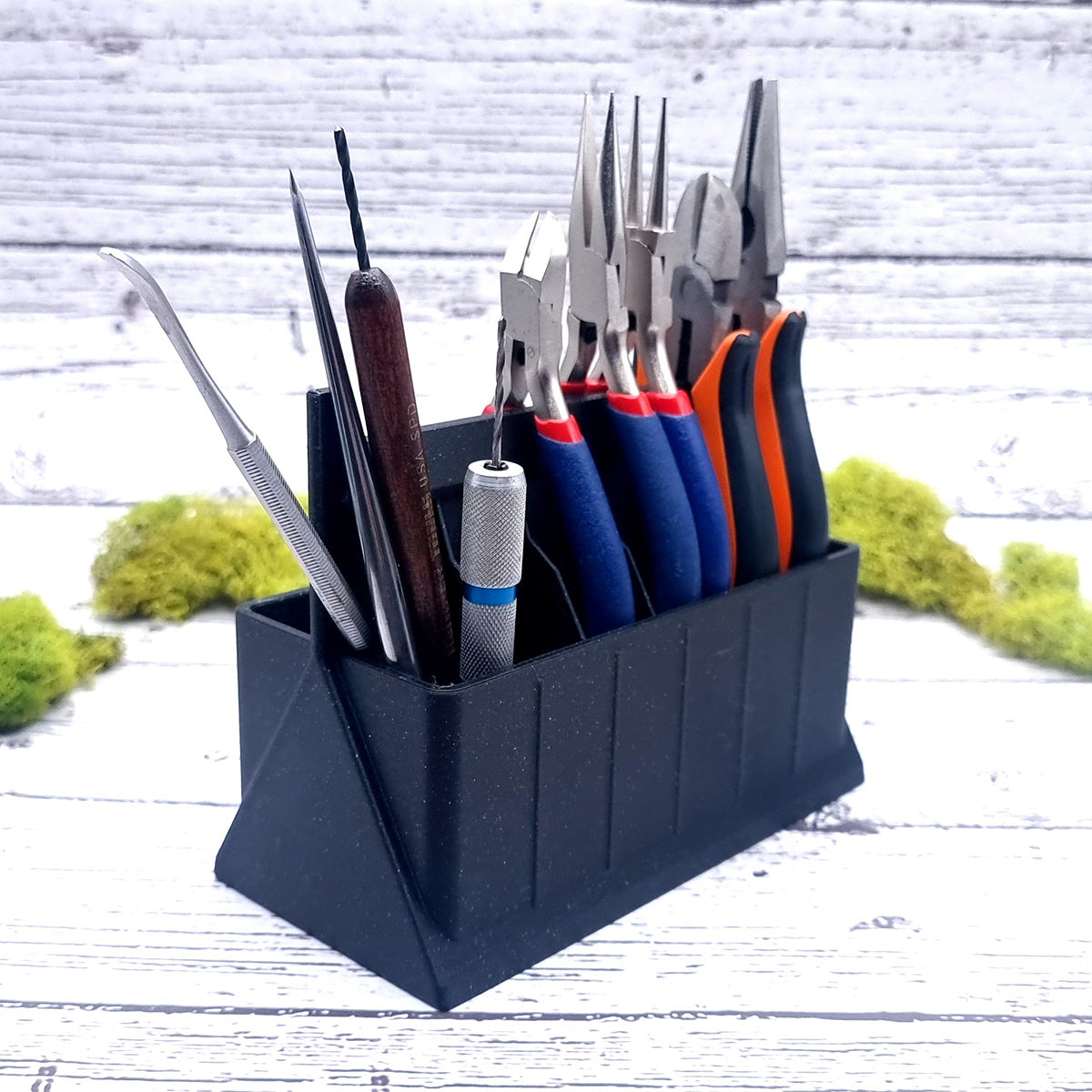 Pliers Small Holder - Onyx Black Tools Organizer SweetyBijou Tools