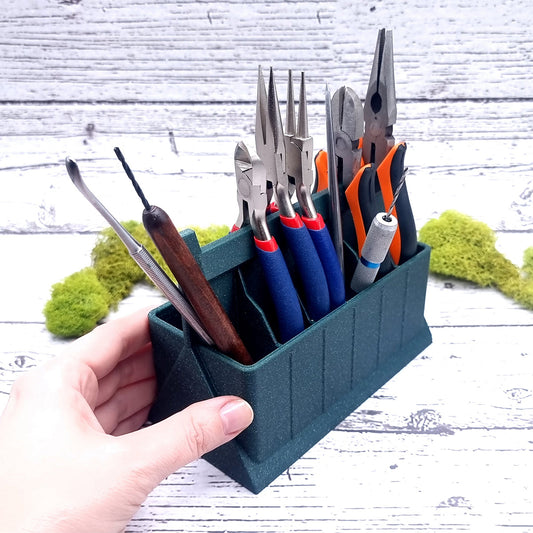 Pliers Small Holder - Alpine Green Tools Organizer SweetyBijou Tools