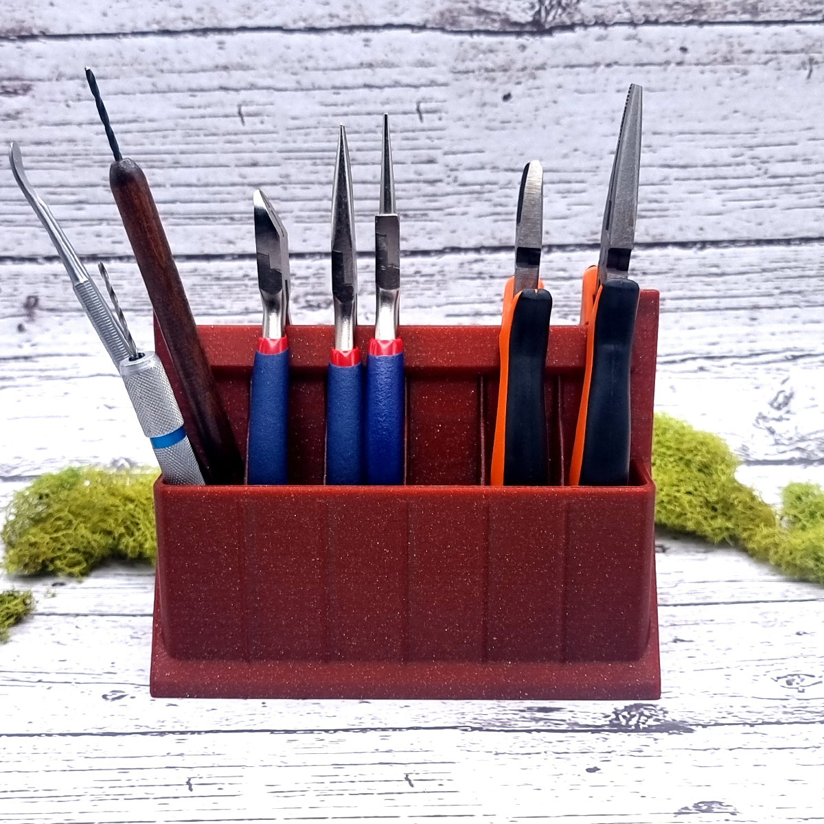Pliers Small Holder - Crimson Red Tools Organizer SweetyBijou Tools
