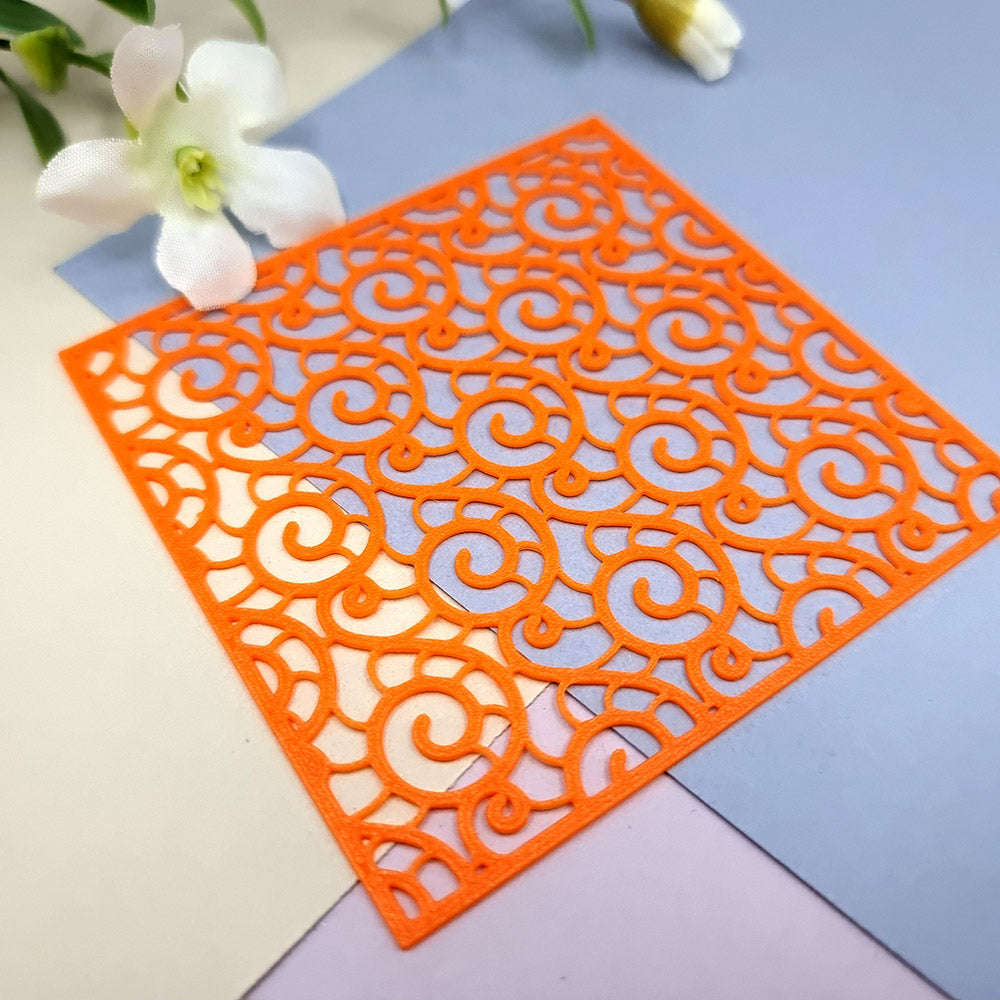 Shells Stencil Stencil SweetyBijou Tools
