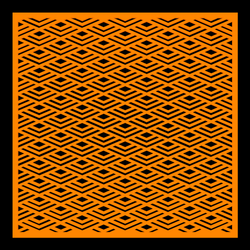 Japanese Pattern Stencil Stencil SweetyBijou Tools