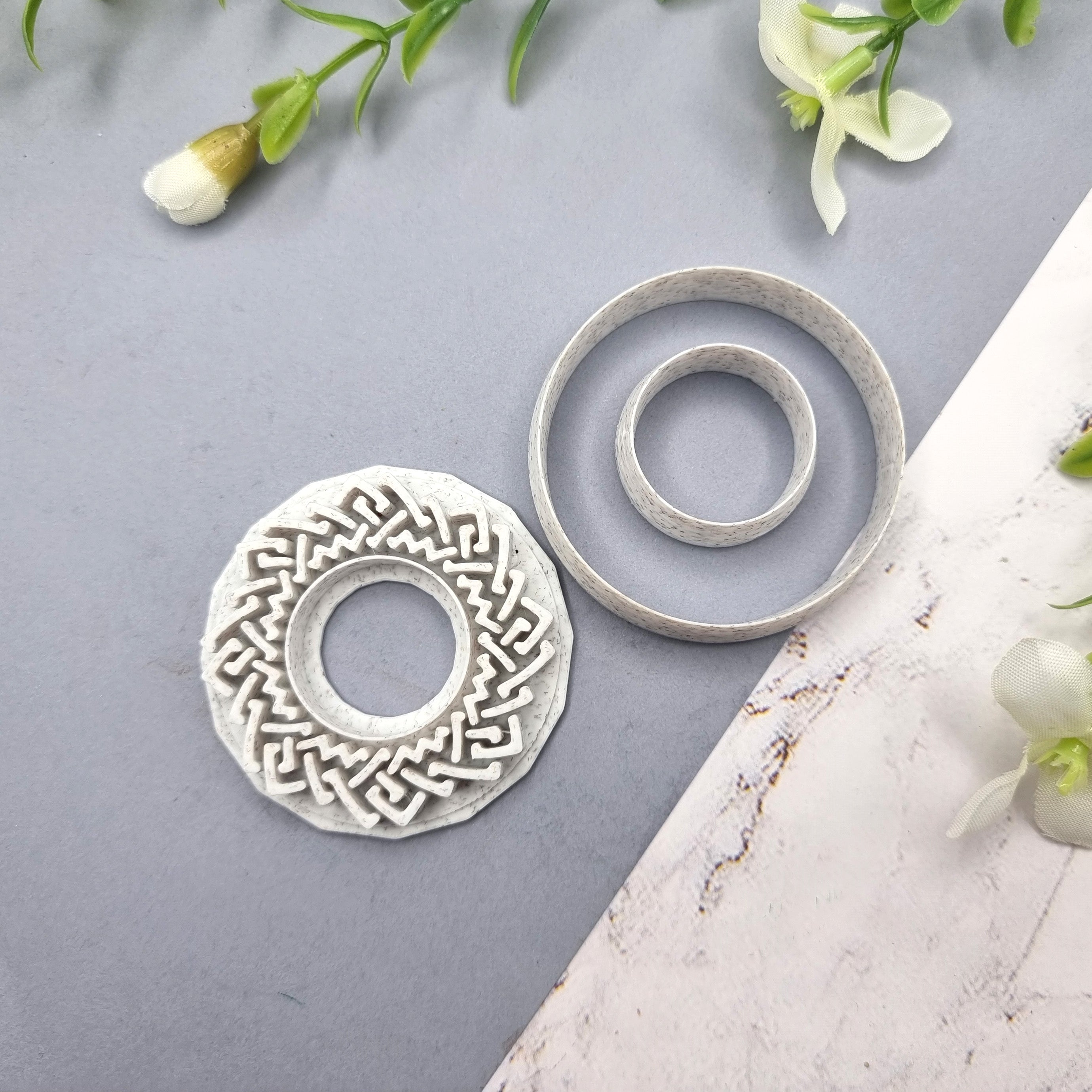 Polymer Clay Stamp #2, Celtic Stamp SweetyBijou Tools