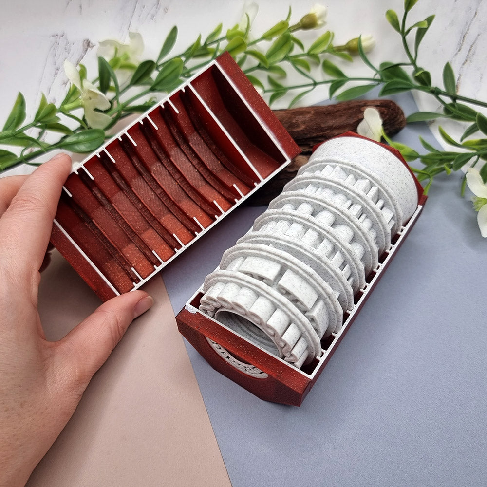 Set of 7 Stamps with 2 Cutters in Luxury Box - Collection ONE Stamp SweetyBijou Tools