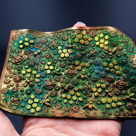 Silicone Texture - Bees, Roses & Honey, OUT