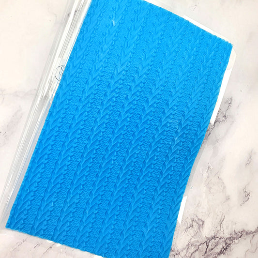 Silicone Texture "Knitted Cloth"