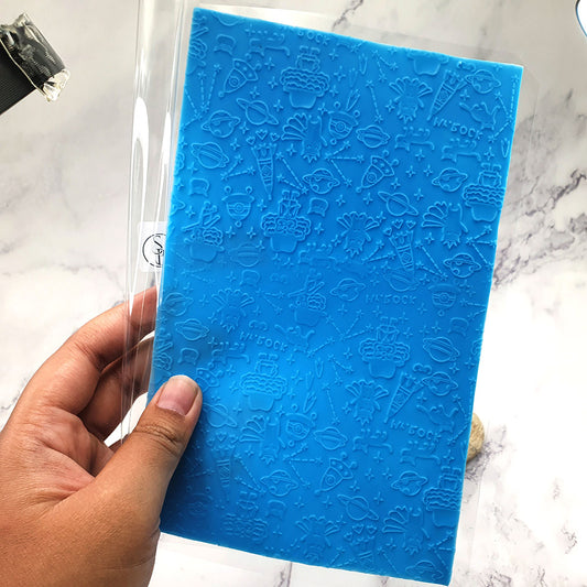 Silicone Texture "Space Theme"