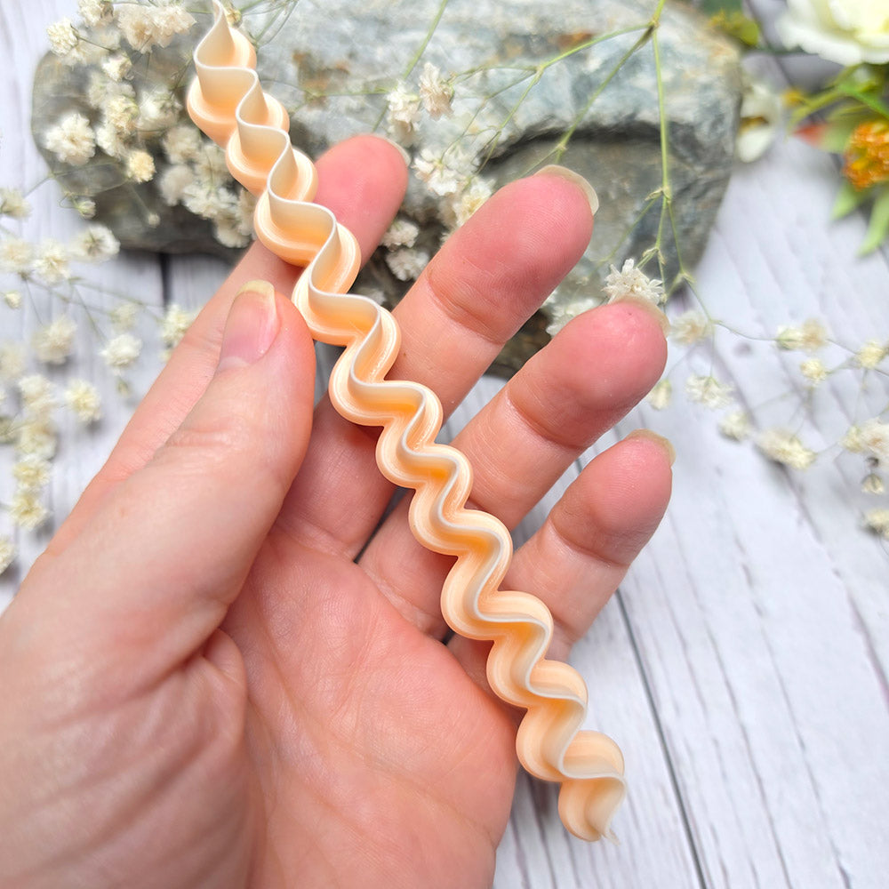 SweetyBijou Harmonic Waves Small art blade for polymer clay