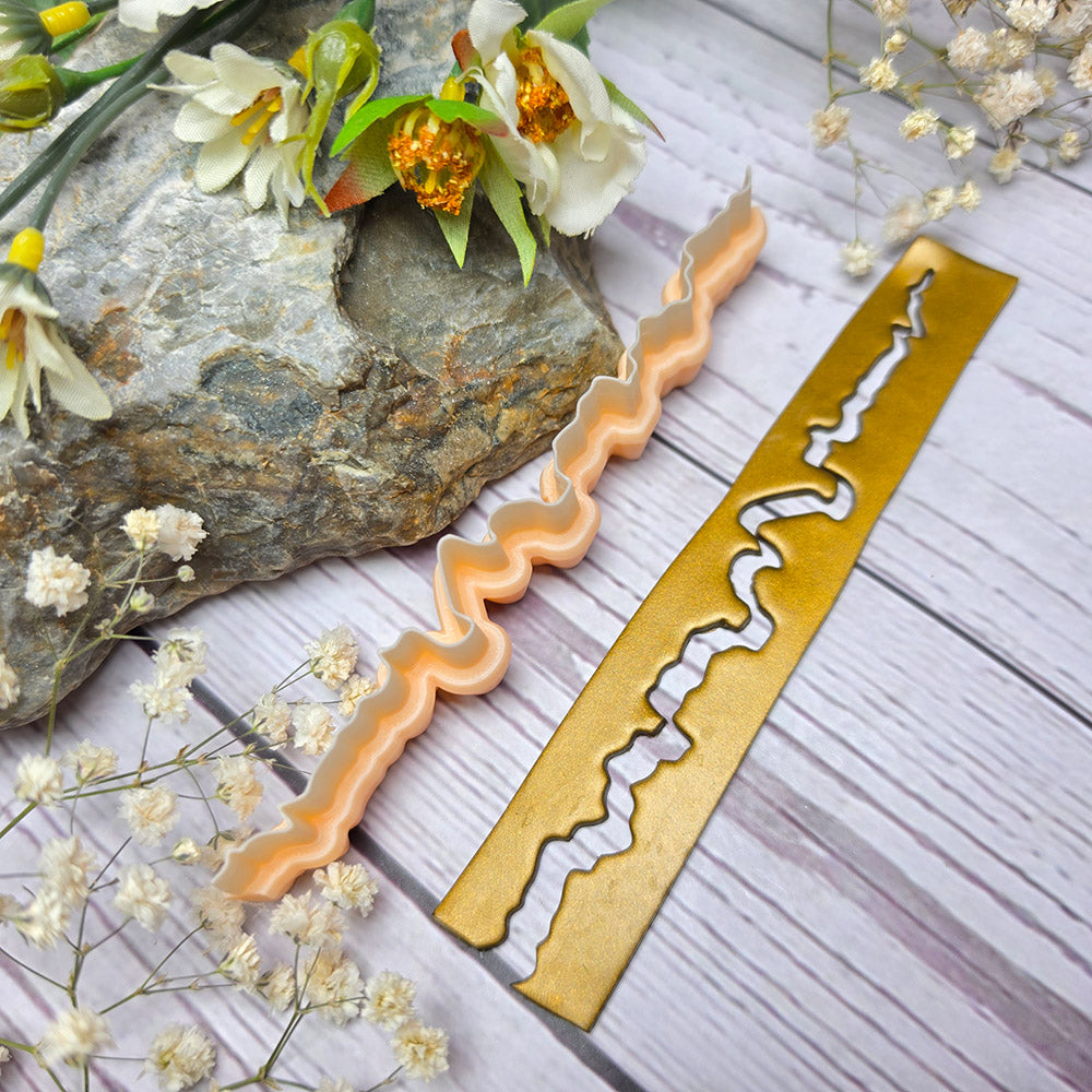 SweetyBijou Wild Coastline art blade for polymer clay