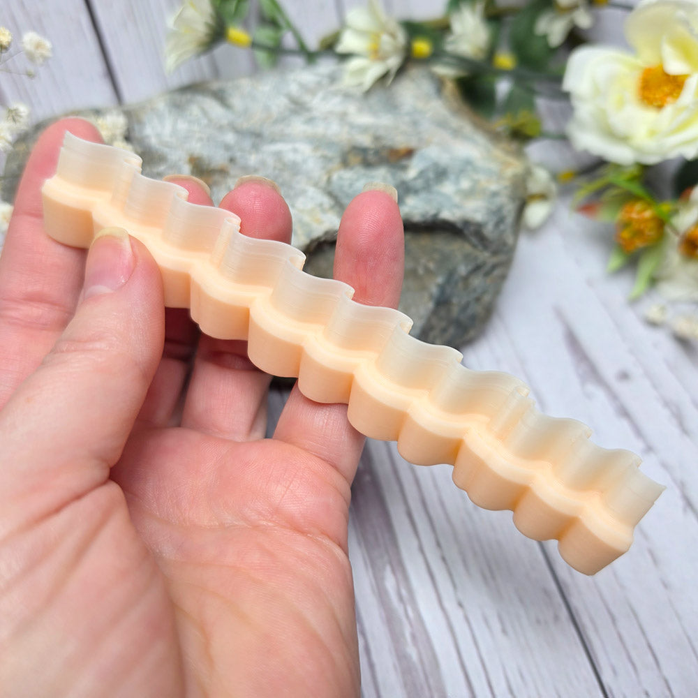 SweetyBijou Ocean Curls Small art blade for polymer clay
