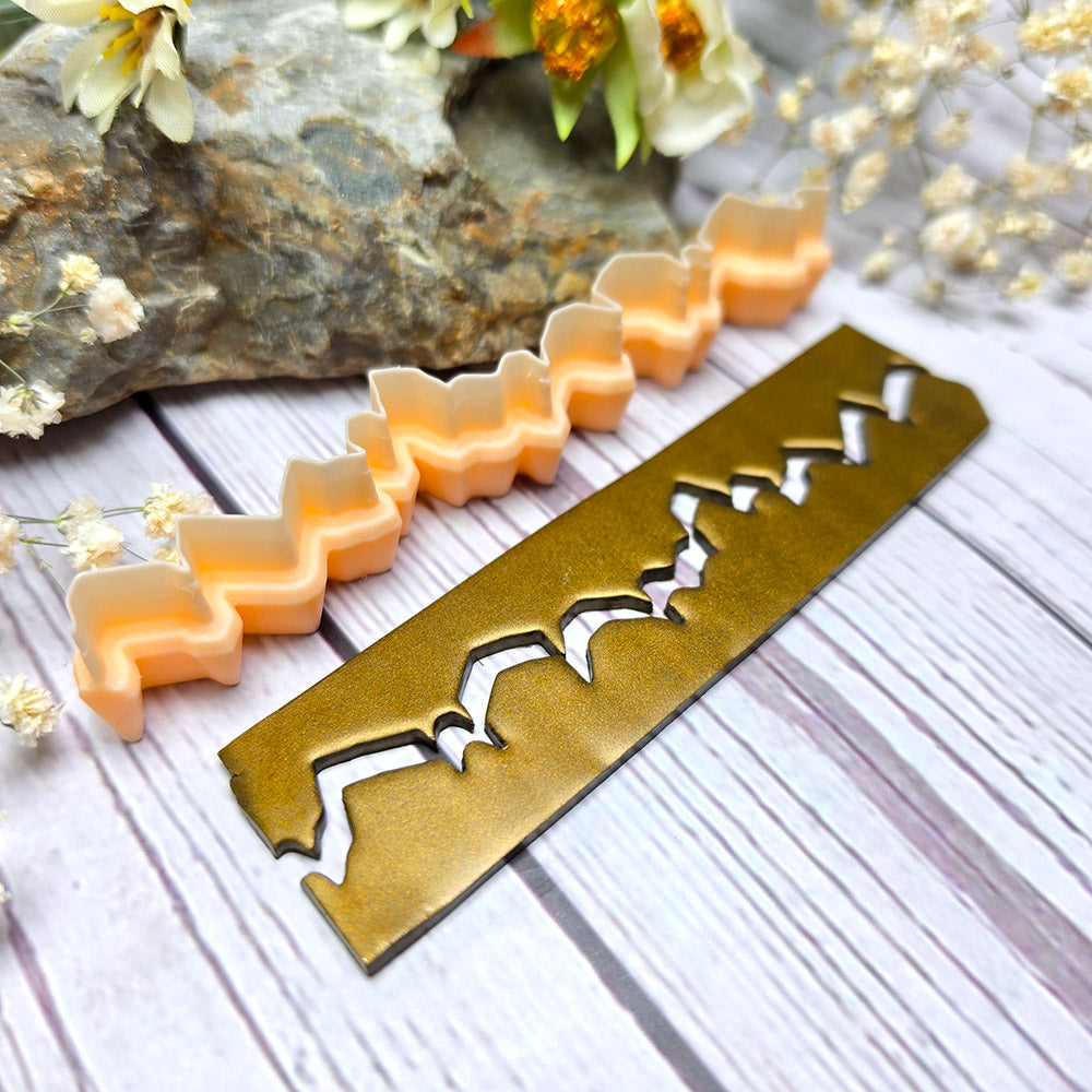 SweetyBijou Broken Ice art blade for polymer clay