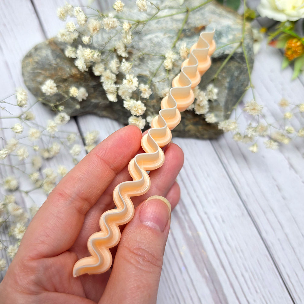 SweetyBijou Harmonic Waves Small art blade for polymer clay