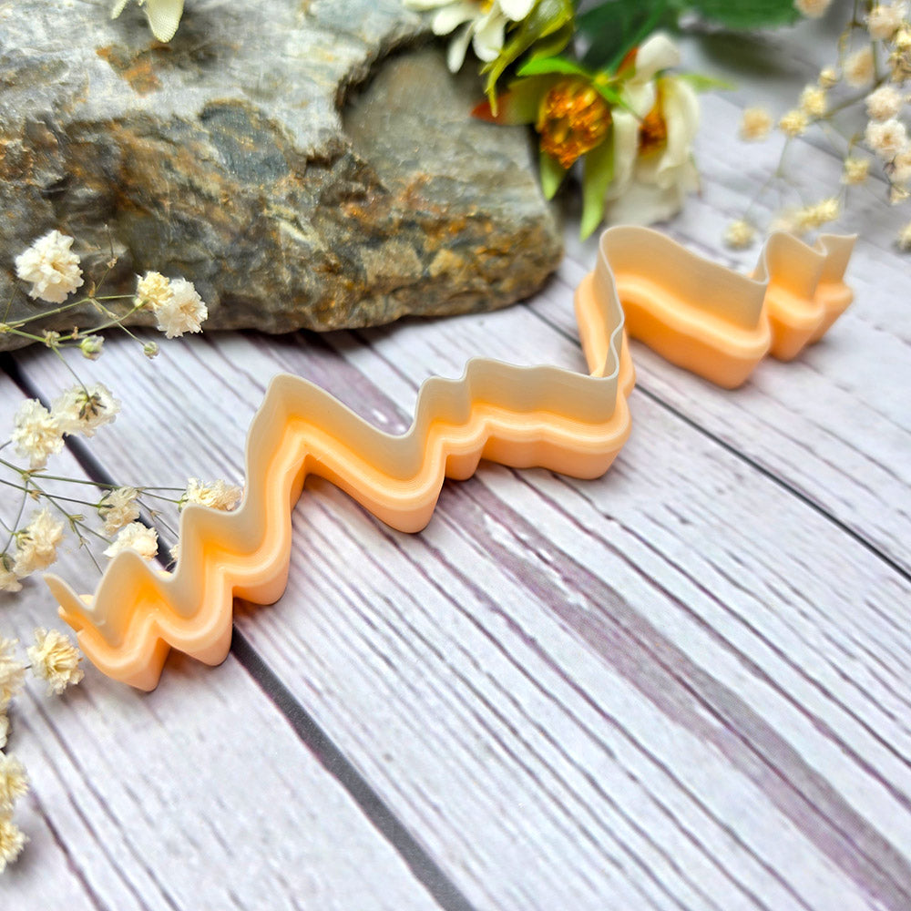 SweetyBijou Wild Peaks art blade for polymer clay