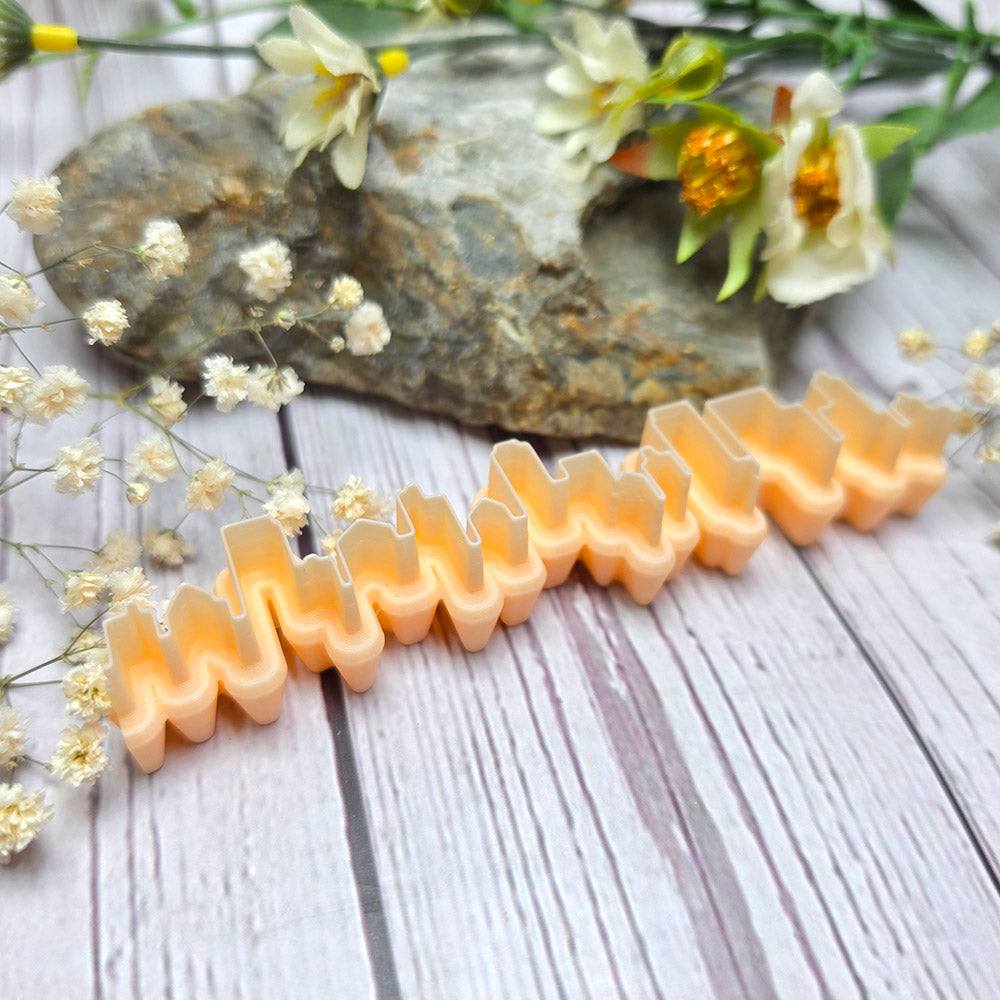 SweetyBijou Urban Skyline art blade for polymer clay
