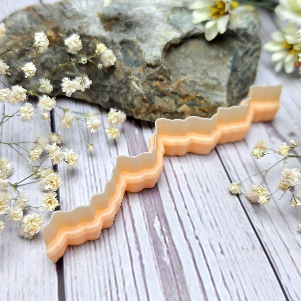 SweetyBijou Rocky Mountains art blade for polymer clay
