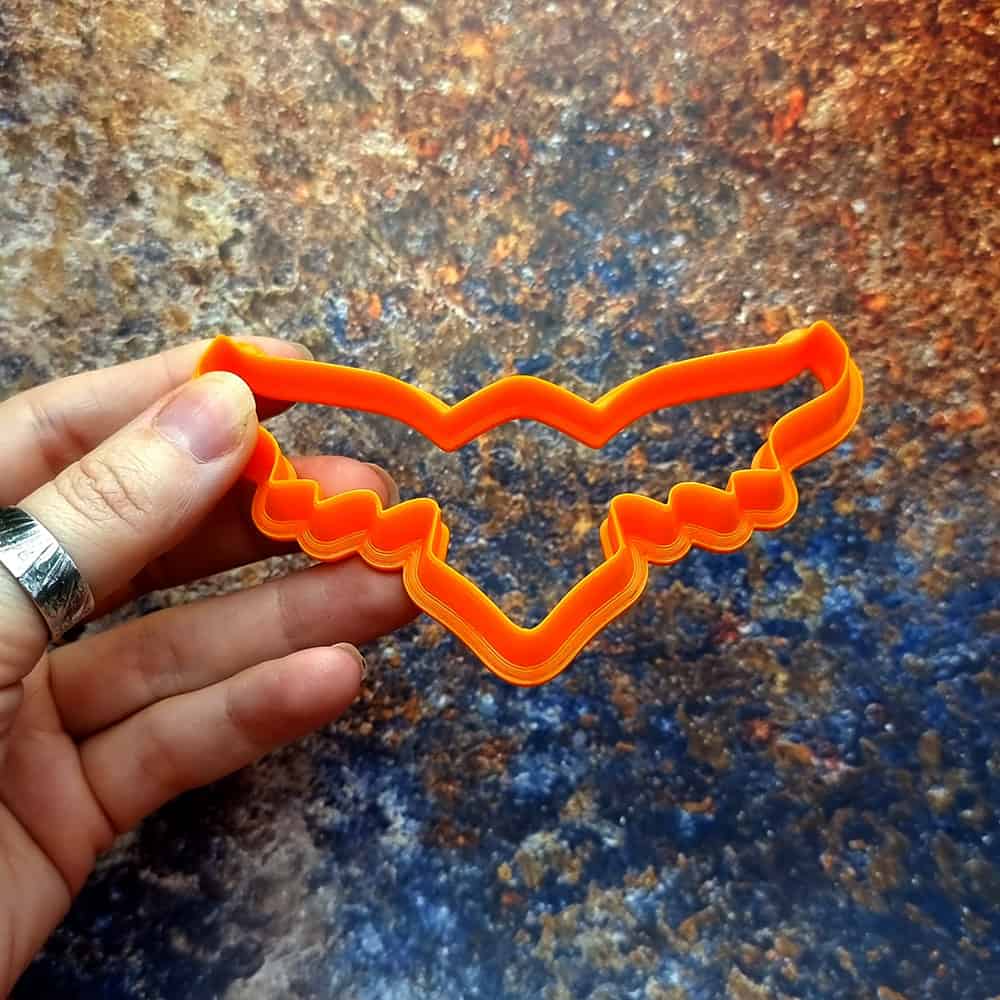 Statement necklace shape polymer clay cutter