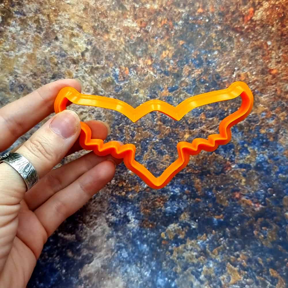 Statement necklace shape polymer clay cutter
