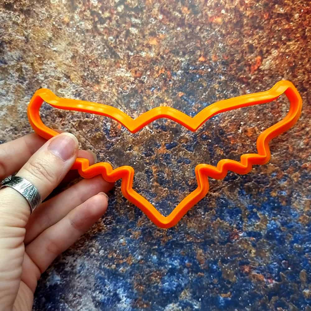 Statement necklace shape polymer clay cutter