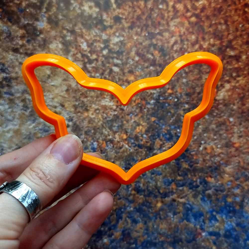 Statement necklace shape polymer clay cutter