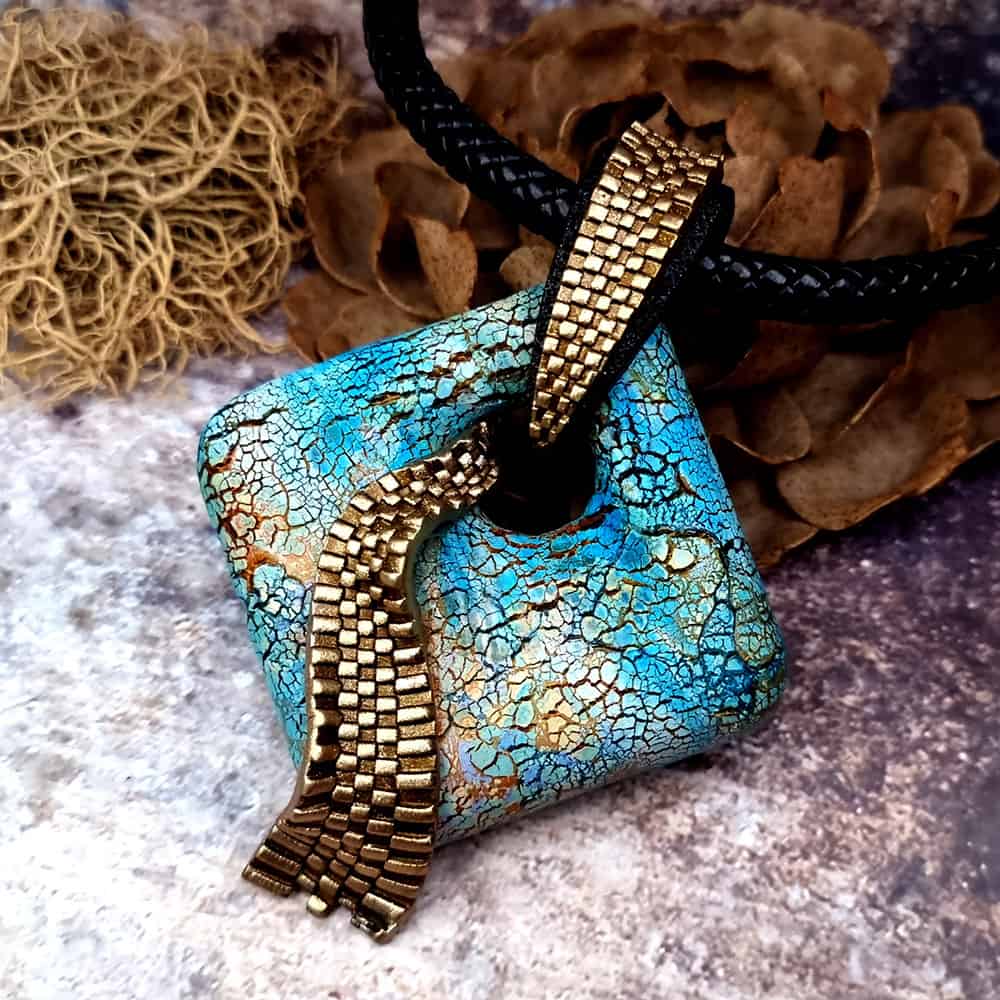 Blue Pendant Pendant SweetyBijou Jewelry Default Title
