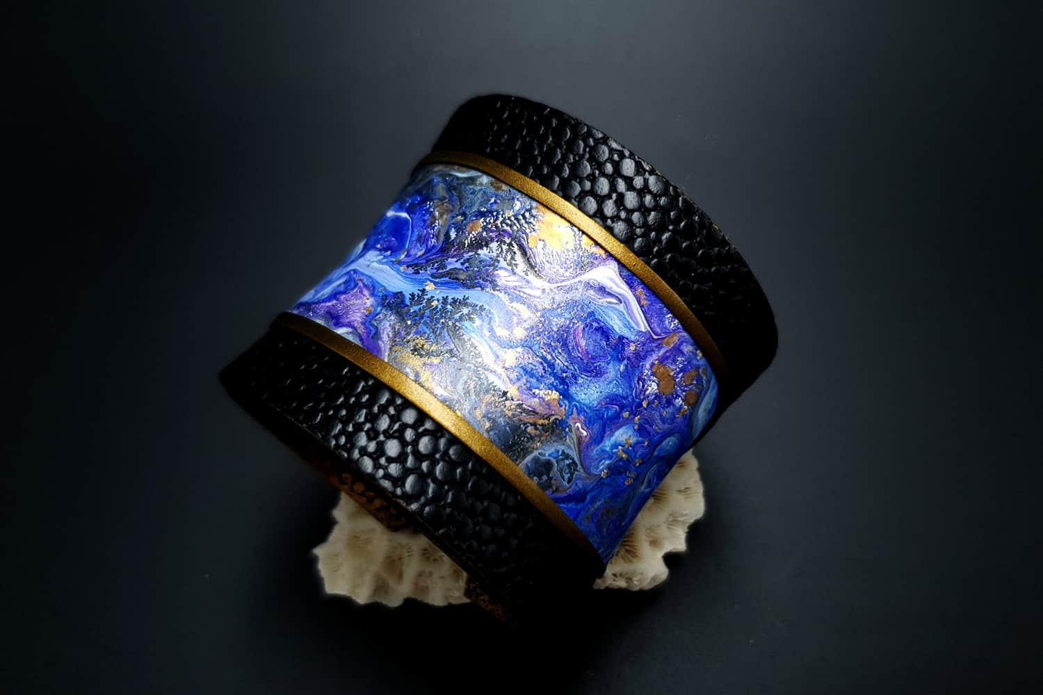 Polymer clay Bracelet "Magic Forest" Bracelet SweetyBijou Jewelry