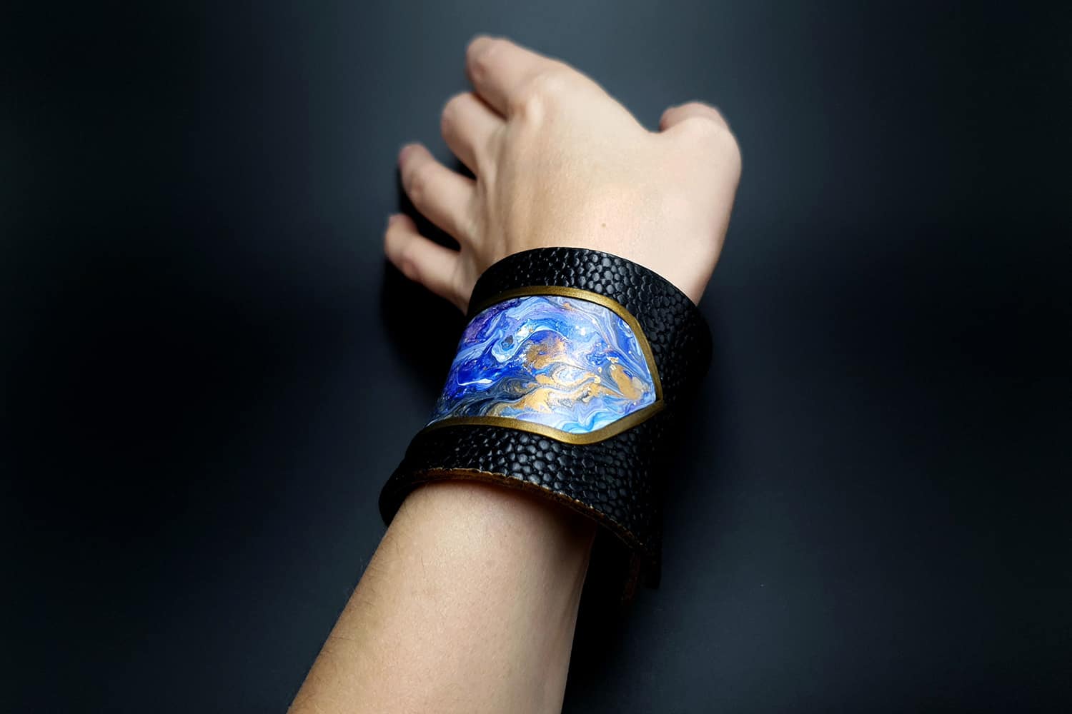 Polymer clay Bracelet "Magic Forest" Bracelet SweetyBijou Jewelry