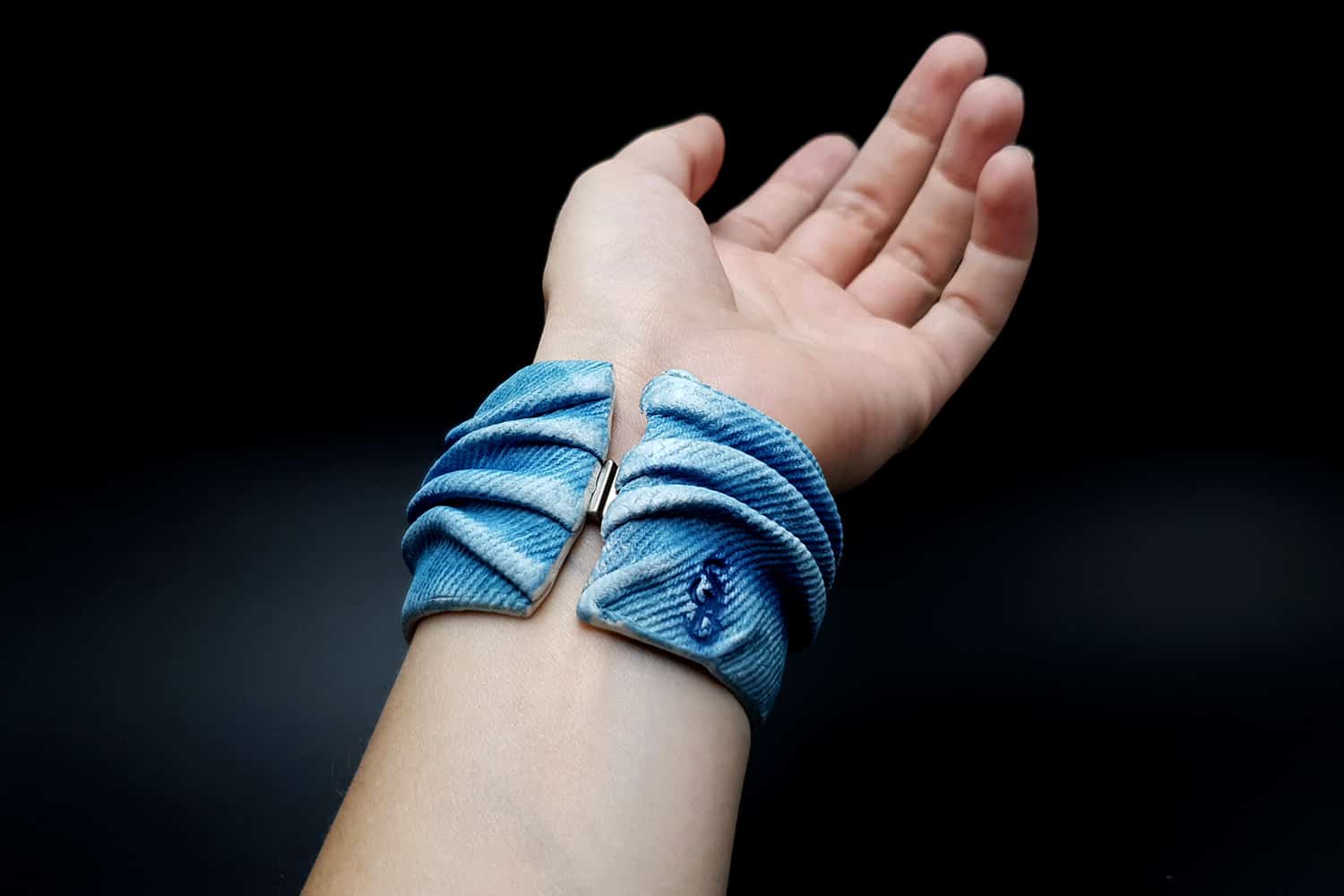 "Denim" faux jeans bracelet Bracelet SweetyBijou Jewelry