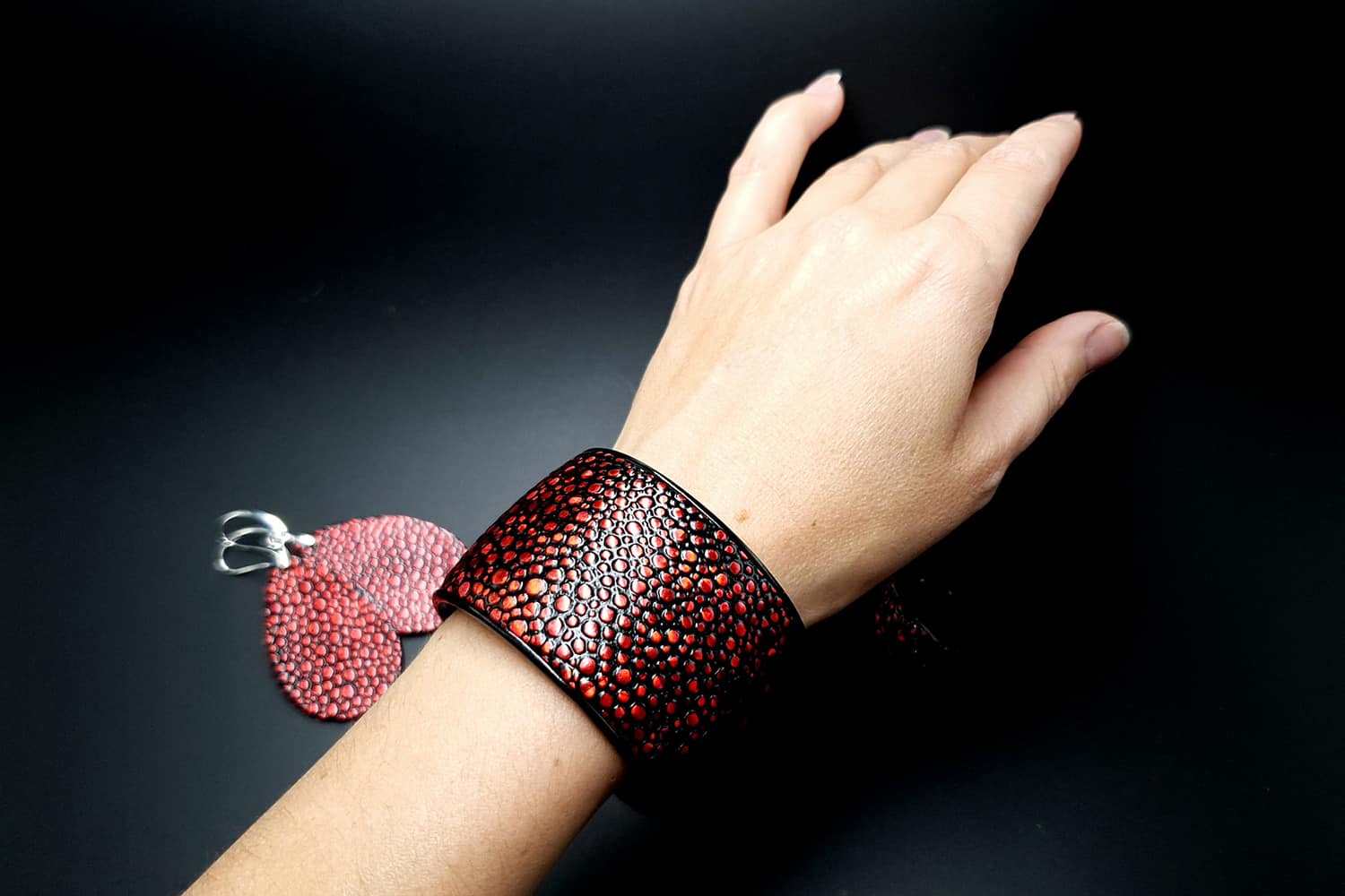 "Red Magic" Bracelet&Ring Bracelet SweetyBijou Jewelry