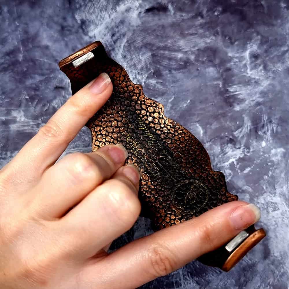 Unique Faux Metal bracelet with Opal Bracelet SweetyBijou Jewelry