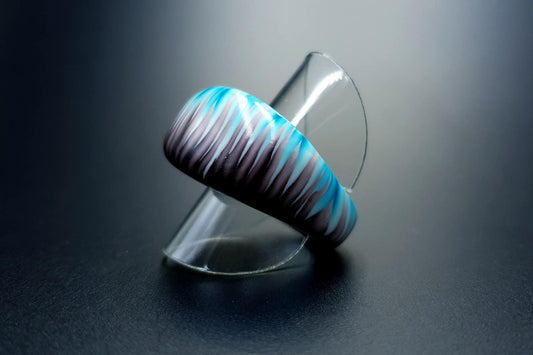 "Blue Flame" Ring Ring SweetyBijou Jewelry