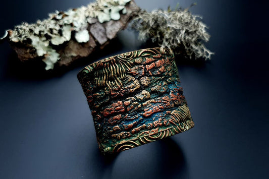 Bracelet Cuff Forest Treasure Bracelet SweetyBijou Jewelry
