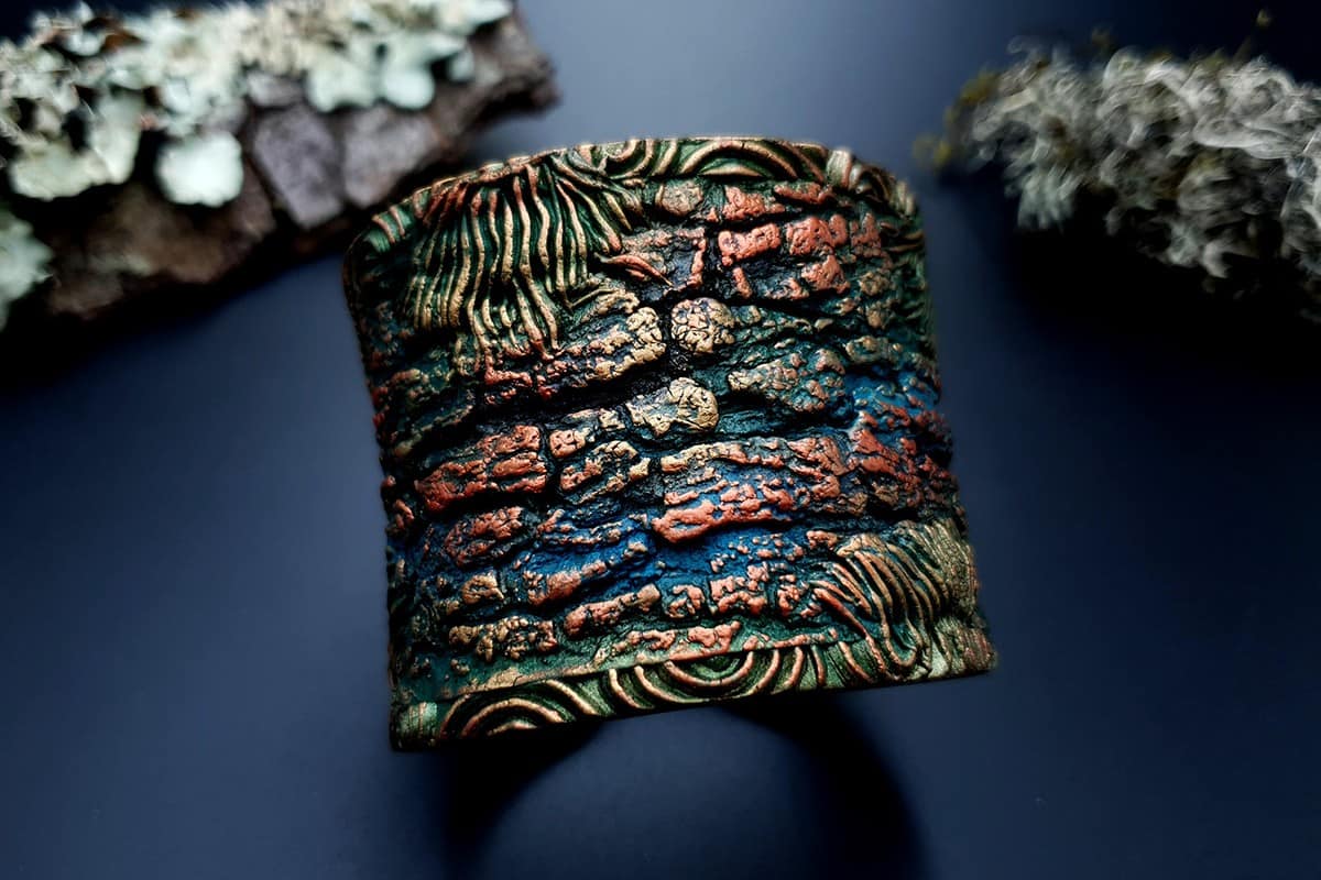 Bracelet Cuff Forest Treasure Bracelet SweetyBijou Jewelry