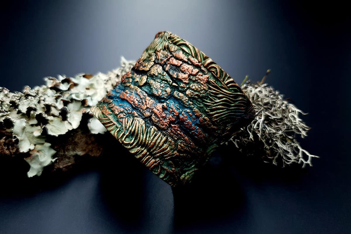 Bracelet Cuff Forest Treasure Bracelet SweetyBijou Jewelry