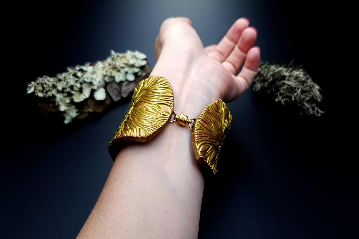 Bracelet Cuff OM Bracelet SweetyBijou Jewelry