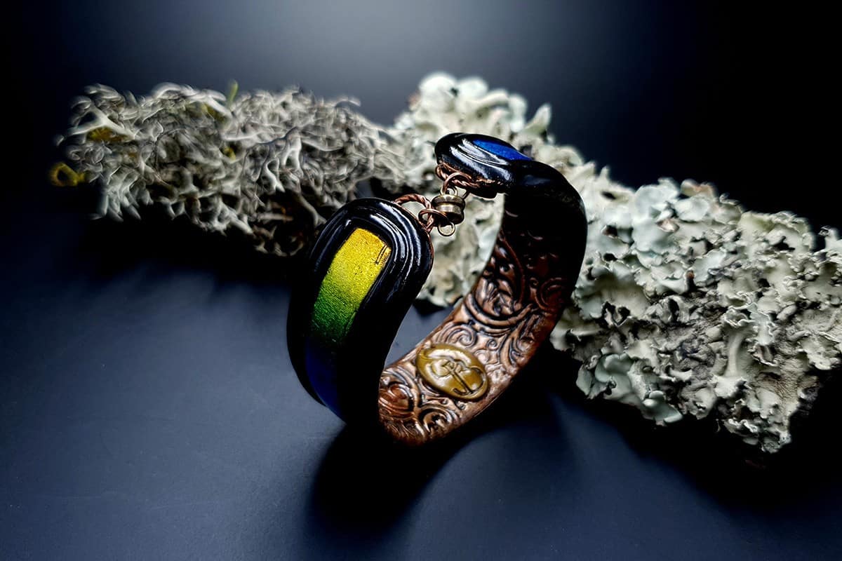 Bracelet Cuff Rainbow Dreams Bracelet SweetyBijou Jewelry