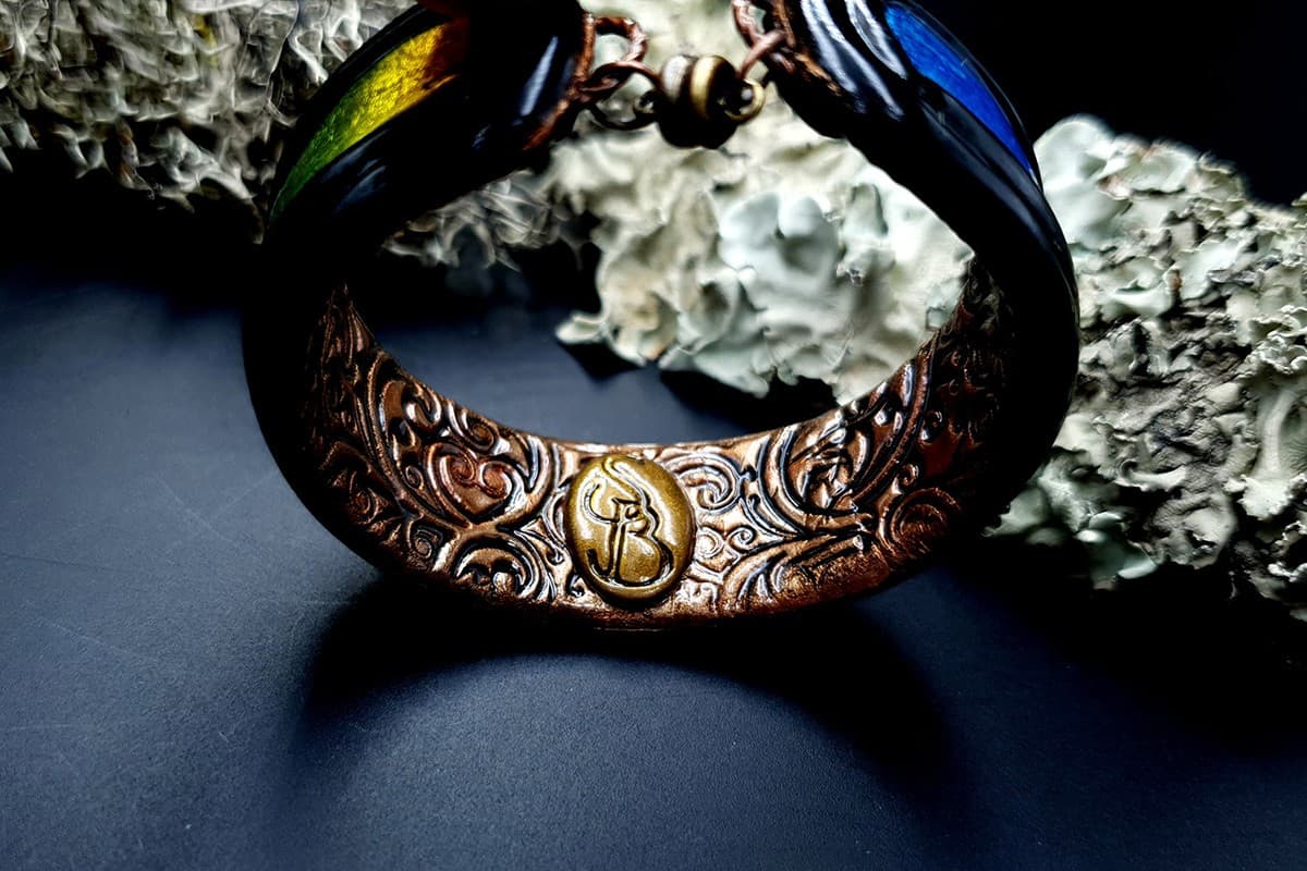 Bracelet Cuff Rainbow Dreams Bracelet SweetyBijou Jewelry