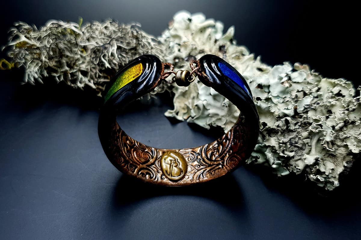 Bracelet Cuff Rainbow Dreams Bracelet SweetyBijou Jewelry