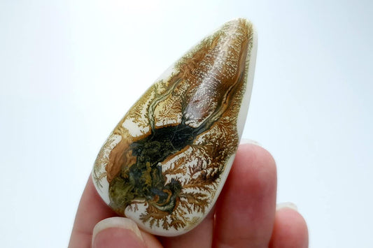 4 cabochons Faux Dendritic Agate #5 Cabochons SweetyBijou Cabochons