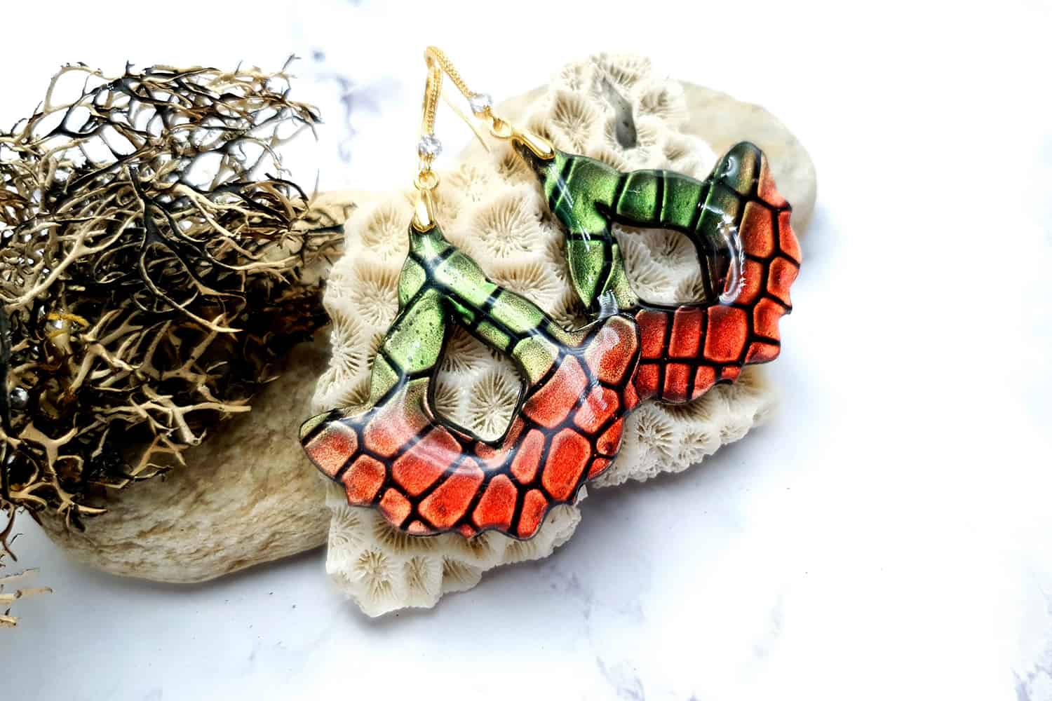Earrings "Magic Flowers" Earrings SweetyBijou Jewelry