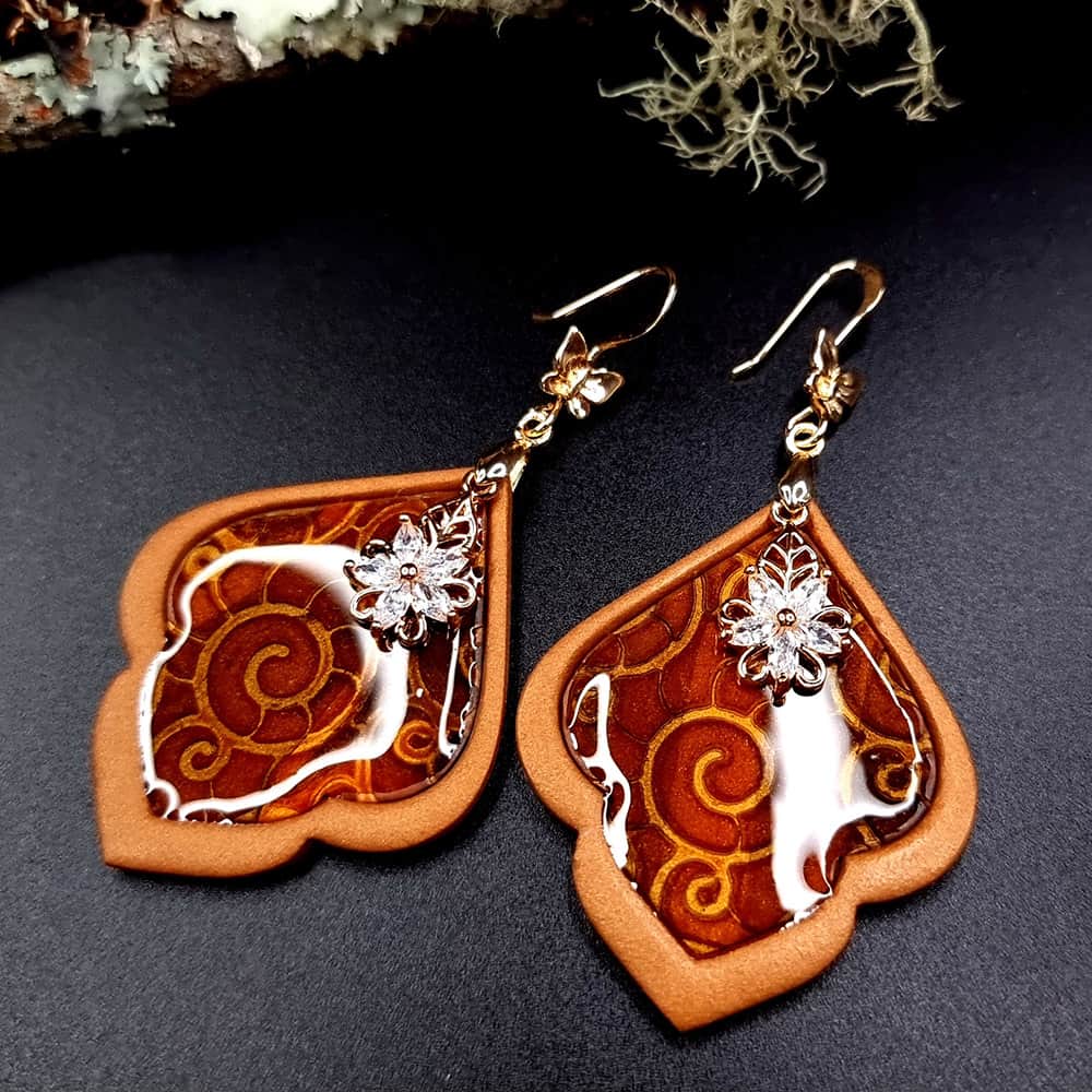 Polymer clay Earrings "Sweet Morocco" Earrings SweetyBijou Jewelry Default Title
