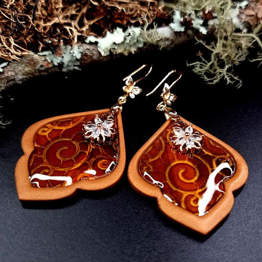 Polymer clay Earrings "Sweet Morocco" Earrings SweetyBijou Jewelry