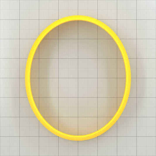 Oval 6:5 - Set of 11 Polymer Clay Cutters Plastic Cutters SweetyBijou Tools