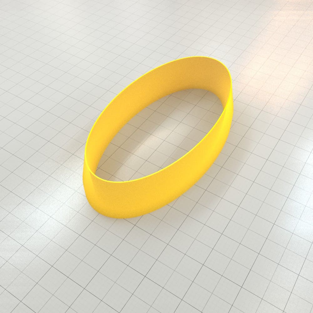 Oval 6:3 - Set of 11 Clay Cutters Plastic Cutters SweetyBijou Tools