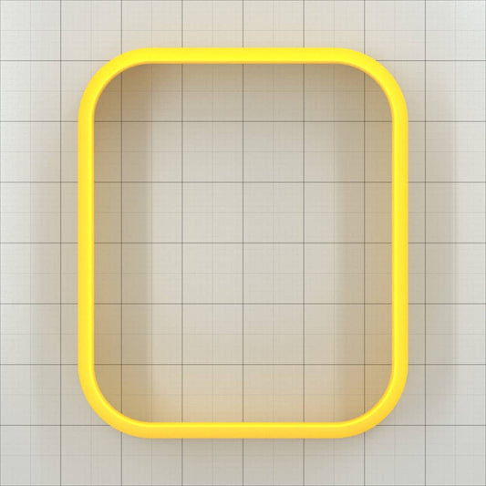 Rectangle Rounded 6:5 - Set of 11 Polymer Clay Cutters Plastic Cutters SweetyBijou Tools