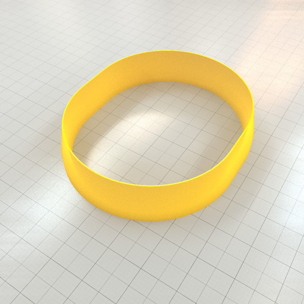 Rectangle Extra-Rounded 6:5 - Set of 11 Clay Cutters Plastic Cutters SweetyBijou Tools