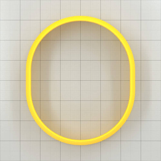 Rectangle Extra-Rounded 6:5 - Set of 11 Clay Cutters Plastic Cutters SweetyBijou Tools