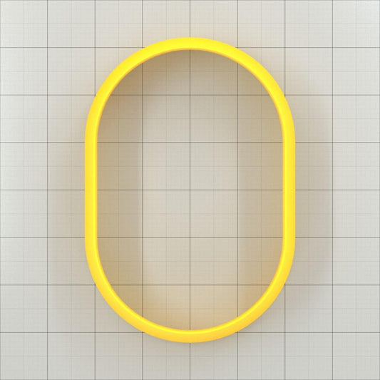 Rectangle Extra-Rounded 6:4 - Set of 11 Clay Cutters Plastic Cutters SweetyBijou Tools