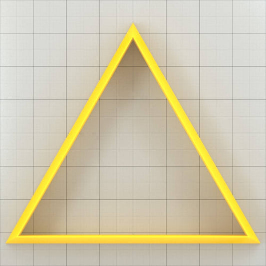 Triangle - Set of 11 Polymer Clay Cutters Plastic Cutters SweetyBijou Tools